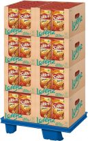 Lorenz Saltletts Brezel 200g, Display, 112pcs