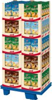 Lorenz Naturals 4 sort, Display, 120pcs