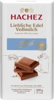 Hachez Edel Tafel - Liebliche Edel Vollmilch 100g