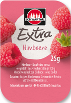 Schwartau Gastro Portionsschalen Himbeere 100x25g