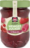 Schwartau Extra Weniger Zucker 3 Beeren 300g