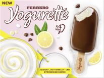 Ferrero Ice Cream - Yogurette Stick Buttermilk Lemon 4er 4x50ml