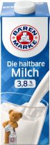 Bärenmarke Die haltbare Milch 3,8% Fett 1000ml, Display, 175pcs