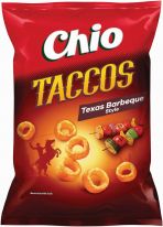 Chio Taccos Texas Barbecue 75g, 12pcs