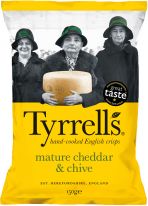 Tyrrells Mature Cheddar & Chive 150g
