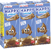 Hochwald Happy Drink Schoko 1,35% Fett Fett 3x200ml