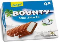 MDE Cooling - Bounty Milk Snacks 4er 120g