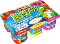 Ehrmann Monsterbacke Banane/Erdbeere/Himbeer 6x50g