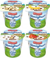 Ehrmann Almighurt Crunchy Erdbeer/Banane/Vanilla/Classic 150g, 20pcs