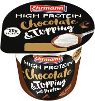 Ehrmann High Protein Pudding mit Topping Schoko 200g