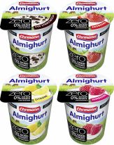 Ehrmann Almighurt Zero 150g 4 sort, 20pcs