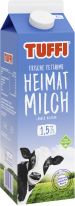 Tuffi Frische Heimatmilch länger haltbar 1,5% Fett 1000ml