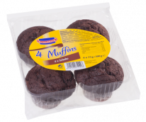 Kuchenmeister Schoko Muffins 4er 300g