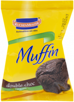 Kuchenmeister Double Choc Muffin 1er vegan 75g