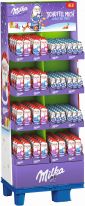 Mondelez Christmas - Milka Schüttel Mich Weihnachtsmann 61-90g, Display, 284pcs