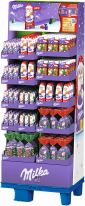 Mondelez Christmas - Milka Weihnachtswelt 45-180g, Display, 293pcs