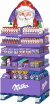 Mondelez Christmas - Milka Weihnachtsvielfalt groß, Display, 572pcs