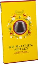 Kuchenmeister Christmas Baumkuchenspitzen Jamaica Rum in Zartbitterschokolade 150g