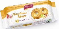 Coppenrath Feingebäck Hausgebäck Haselnuss Ringe 200g, 14pcs
