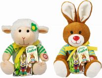 Windel Easter Singende und blinkende Plüschfiguren 80g, 6pcs