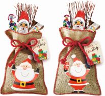 Windel Jute-Nikolaus-Sack 198g, 14pcs
