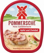 Rügenwalder Mühle Pommersche Gutsleberwurst m.Apfel und Zwiebel 125g