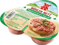 Rügenwalder Mühlen Mett Zwiebelmettwurst Jäger Art 100g