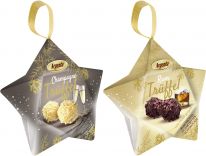 Argenta Christmas Trüffelsterne 40g, Mix-Carton, 20pcs