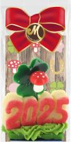 Odenwälder Marzipan Christmas Glückszahl im Beutel 30g