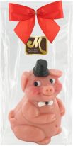 Odenwälder Marzipan Christmas Schwein Casanova im Beutel 125g