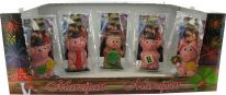 Odenwälder Marzipan Christmas Silvestersortiment im Stapelkarton 5 sort 50g