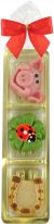 Odenwälder Marzipan Christmas Glücksstange 3er im Schlauchbeutel 50g