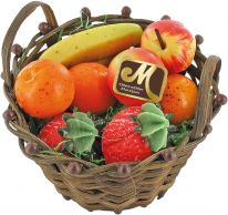 Odenwälder Marzipan Fruchtkorb rund i. C. 150g