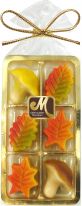 Odenwälder Marzipan Marzipanherbstblätter ohne Schoko im Schlauchbeutel 100g