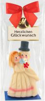 Odenwälder Marzipan Hochzeitspaar im Beutel 120g