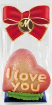 Odenwälder Marzipan Herz I Love You 50g