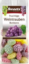 Sweets Fruchtige Weintrauben Bonbons 125g