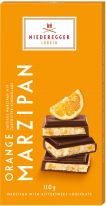 Niederegger Marzipan Tafel-Schokolade Orange Zartbitter 110g