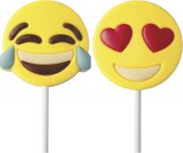 Argenta Smiley-Lolli 25g, Mix-Carton, 18pcs
