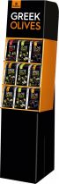 Gaea Oliven 150g, Display, 72pcs