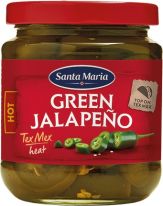 Santa Maria Green Jalapeno Hot 215g