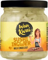 Wan Kwai Sushi Ingwer geschnitten, mild eingelegt 215g