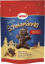WAWI Christmas - Schokomännlis Vollmilch Lebkuchengeschmack 120g