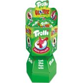 Trolli Halloween Fruchtgummi Glotzer gefüllt 75g, Display, 84pcs