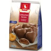 Lambertz Christmas Weiss Gefüllte Lebkuchen-Herzen Vollmilch 300g