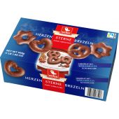 Lambertz Christmas Weiss Herzen/Sterne/Brezeln Vollmilch 500g