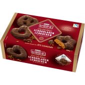Lambertz Christmas Herzen/Sterne/Brezeln Zartbitter/Vollmilch-Dekor 500g
