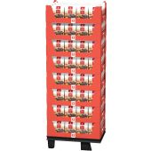 Lambertz Christmas Weiss Gefüllte Lebkuchen-Herzen Zartbitter 300g Display, 216pcs