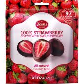 Zaini - 100% Strawberry Coated With Dark Chocolate 40g