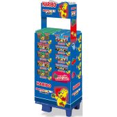 Haribo Limited Lakritz 4 sort 175g, Display, 352pcs Lakritz Promotion